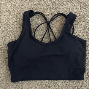 Calvin Klein Performance Black Strappy Sports Bra